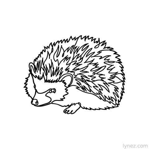 Porcupine Custom Generated Single Line